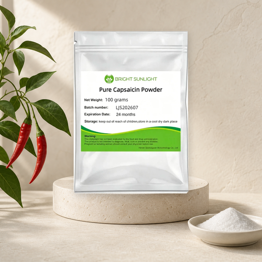 Lulairoa 98% Capsaicin Powder . CAS 404-86-4 / Natural Pepper Extract - 20 grams | 60 grams |100 grams
