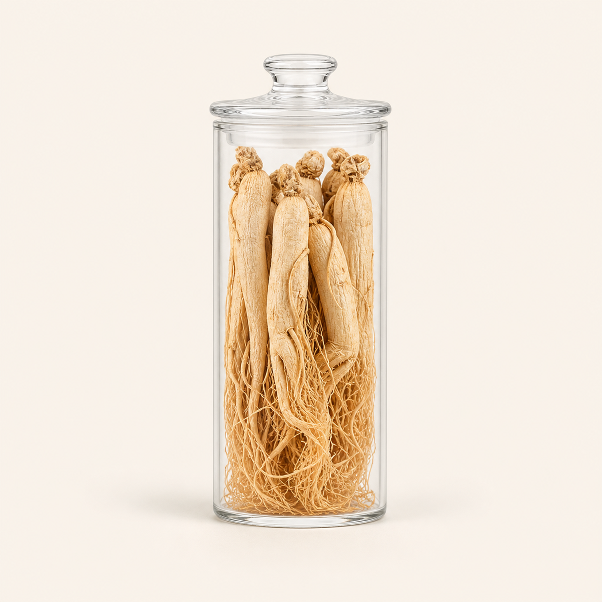 Lulairoa REN SHEN - 白参 - 6 Years Old Dried White Ginseng Roots. Custom Amount