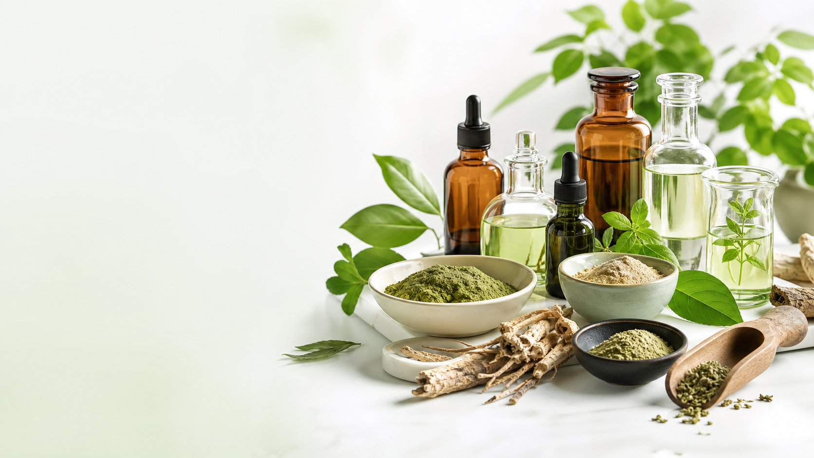 Botanical ingredients and plant powders